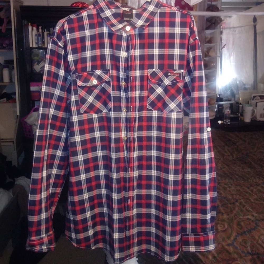 Enyce long sleeve button up